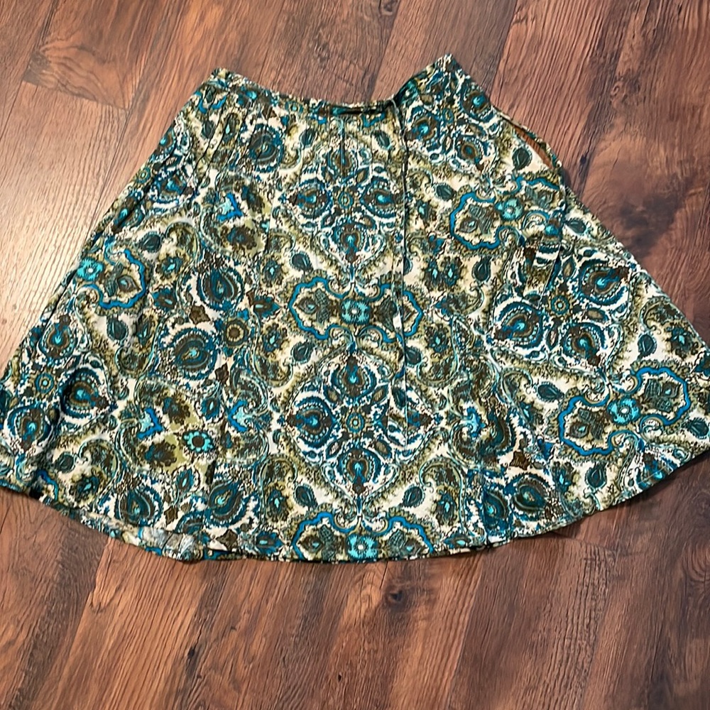 Blue Green Skirt